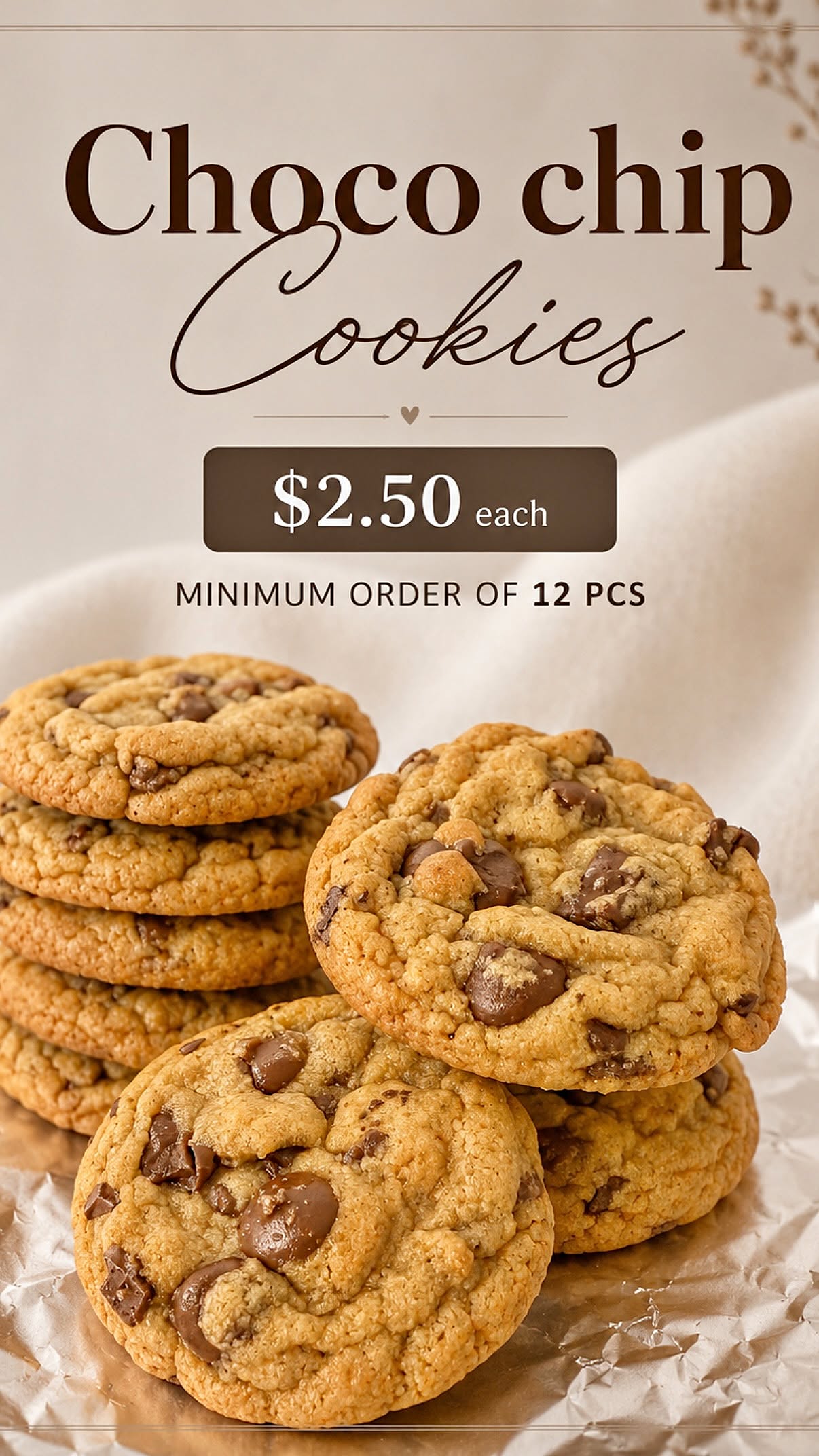 Choco Chip Cookies